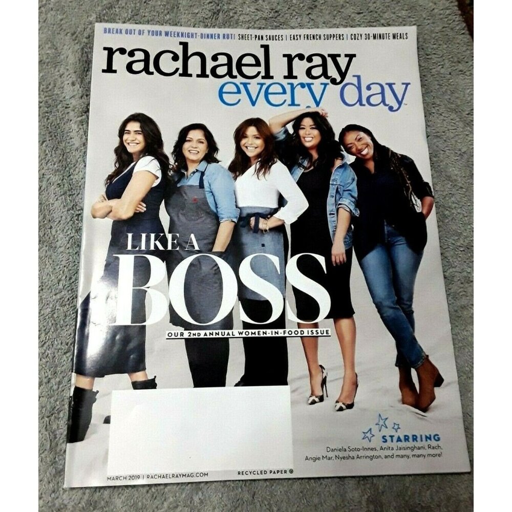 RACHAEL RAY Magazine March 2019 Women In Food Issue